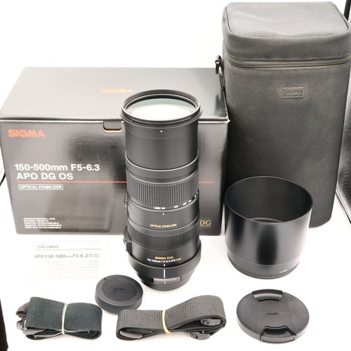 Near mint sigma - sigma, 150-500mm