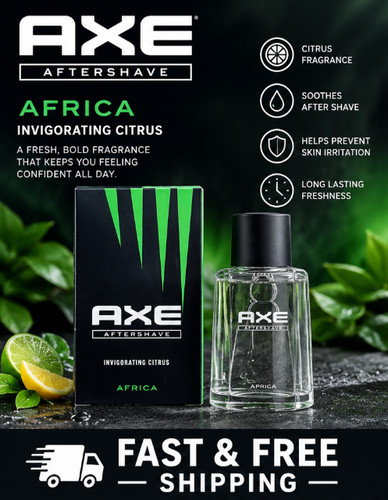 Axe africa aftershave 100ml - aftershave,