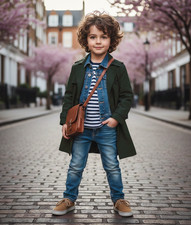 Kids double breasted trench - kids,