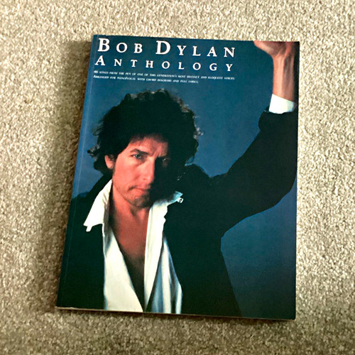 Bob dylan anthology sheet - anthology,