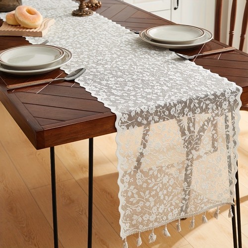 Elegant lace table - elegant,