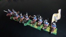 JOB LOT NAPOLEONIC WARS ? WARGAMING FIGURES FRENCH ? CAVALRY BASED PAINTED METAL