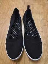 Plimsole Style Flat Shoes - Size 5 - Primark- Worn Once