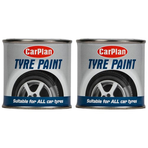 Carplan black tyre paint - 2,