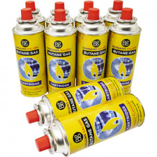 BUTANE GAS BOTTLES CANISTERS