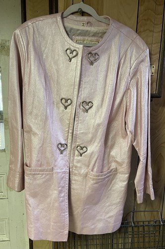 Nwt braefair leather vtg pink - nwt,