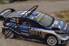 Ott Tänak Autographed 6x4