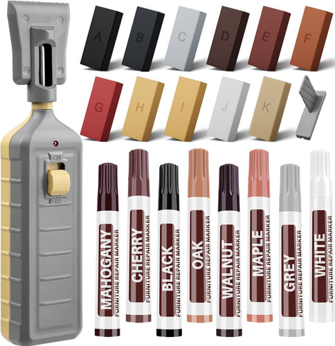 Hardwood floor repair kit with - repair,