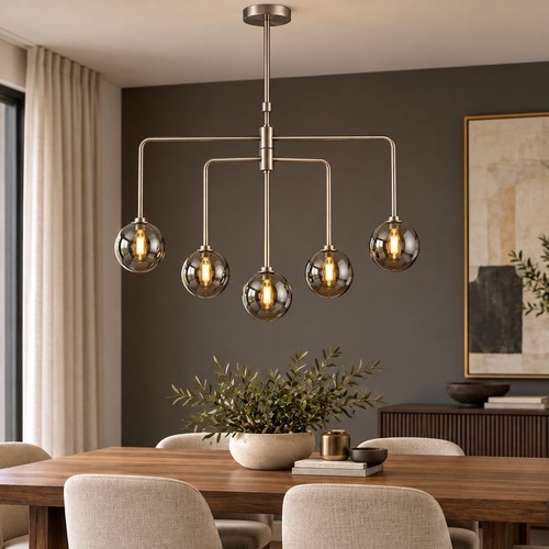 Satin nickel way - way, light