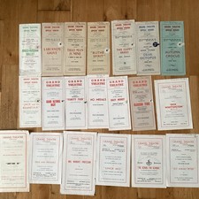 Bundle Of 20 GRAND THEATRE CROYDON flyers / Programmes