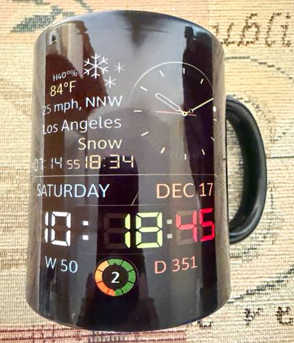 Ceramic coffee mug digital - coffee,