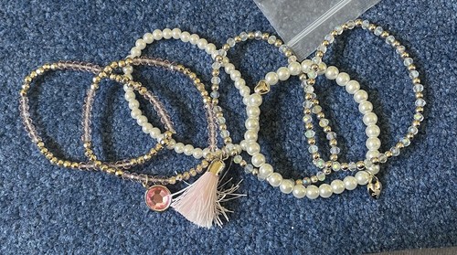 Ladies lipsy beaded bracelet - ladies,