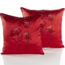 Modern Poppies Embroidery