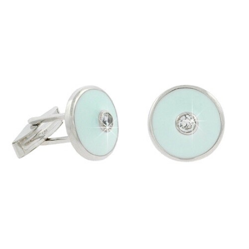 925 silver teal - cz, &