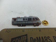Vintage Light Blue Gray Camper