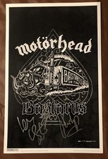 Motörhead Bastards Signed