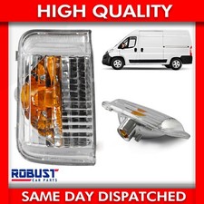 FOR PEUGEOT BOXER FIAT DUCATO CITROEN RELAY WING MIRROR INDICATOR LEFT OEM