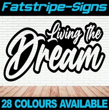 LIVING THE DREAM STICKERS