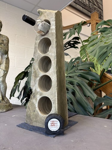 Reclaimed stone holed wine - reclaimed,