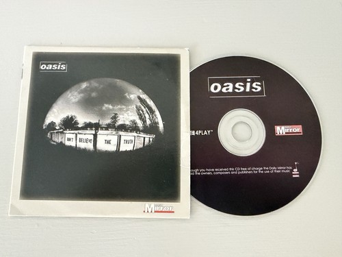 Oasis promo don believe - promo, cd