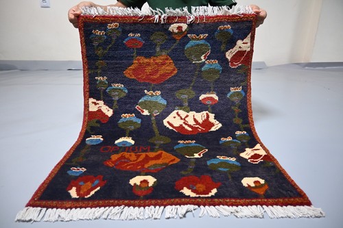 2x2 afghan opium - opium, rug