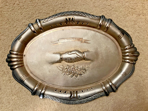 Vintage brass masonic - brass,