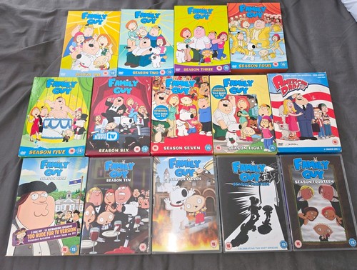 Family guy x14 dvd collection - family,