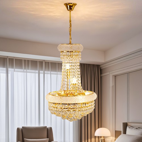 Light crystal chandelier - light,