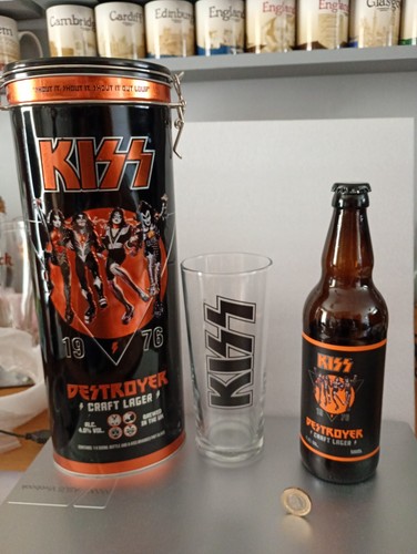 Kizz cannister pint lager - kizz,