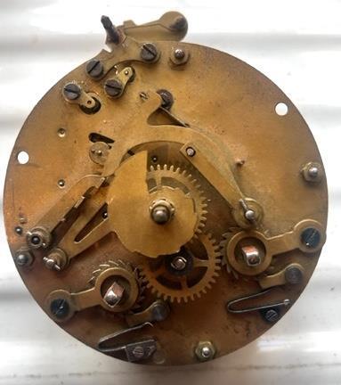 Antique french mantle - antique, clock