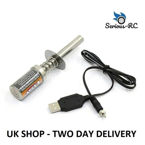 Nitro glow plug starter - starter, with