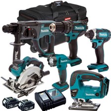 Makita 18V LXT 6 Piece Combo