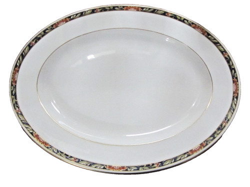 Spode oval plater orient y - oval,