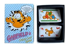 Vintage 1980s Garfield's Crazy Card Game (like UNO) Complete, Perfect condition