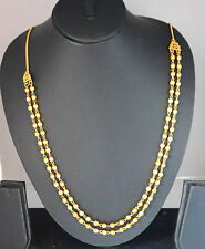 22k Gold plated Necklace Chain Long Asian Indian  Jewellry Gold Chain bollywood