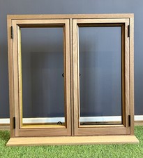 Sapele Wood Hardwood Window 1200mm x 1200mm Flat Pack Self Assembly Unassembled