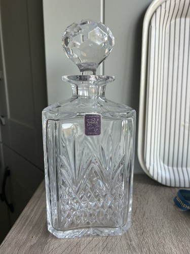 Edinburgh crystal cut square - crystal,