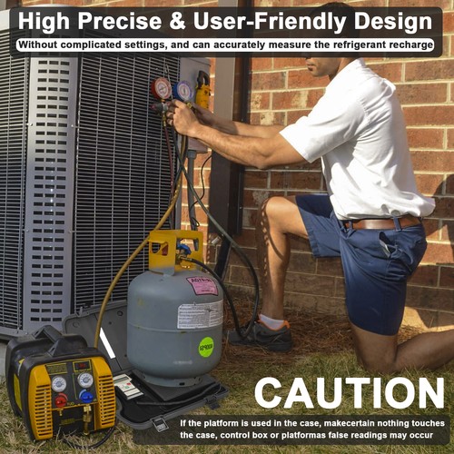 Rcs100 refrigerant scale with - refrigerant,