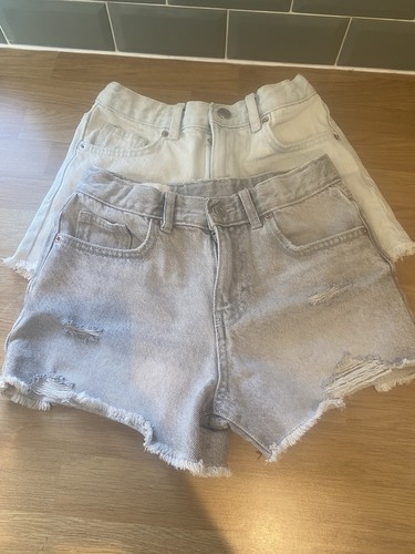 Zara girls distressed denim - girls,