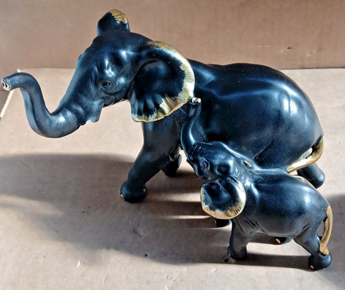 Elephant decorative statue - decorative,