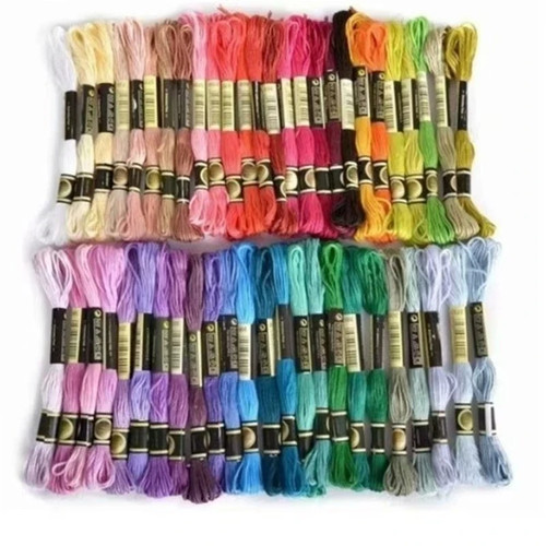 100 cotton embroidery thread - embroidery,