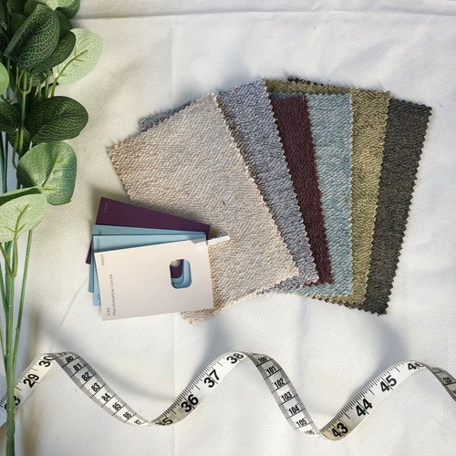 Plain chenille fabric - plain,