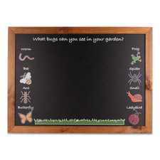 Garden chalkboard framed - chalkboard,,