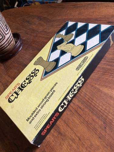 Vintage chess set spear s - vintage,