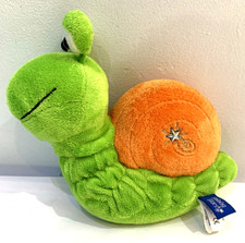 Shining Stars Russ 2006 Snail Beanie Soft Toy Plush 10''/24cm Rare
