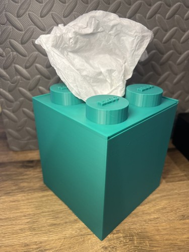 Printed pla tissue box - printed,