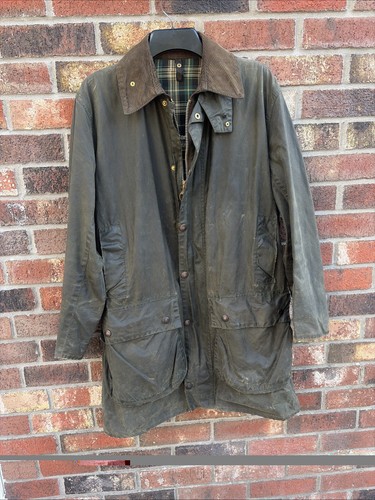 Barbour border vintage waxed - border,