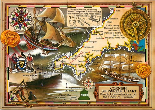 Picture postcard cornwall - postcard_,