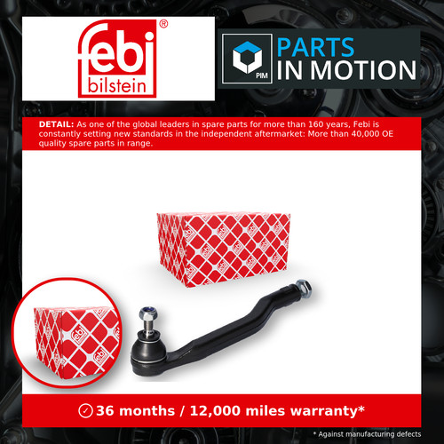 Tie track rod - track, end