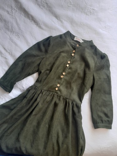 Louche green velvet - louche, a-line